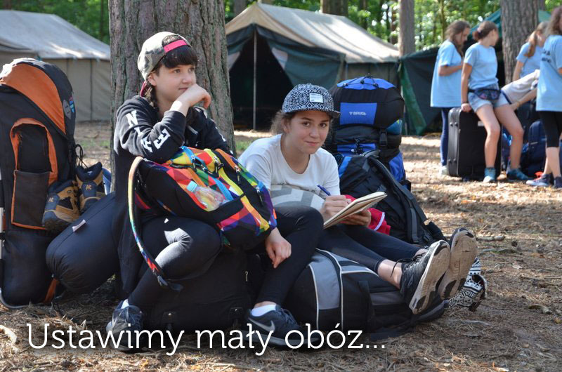 Dzień 1 - ustawimy mały obóz Dzień 1 - ustawimy mały obóz